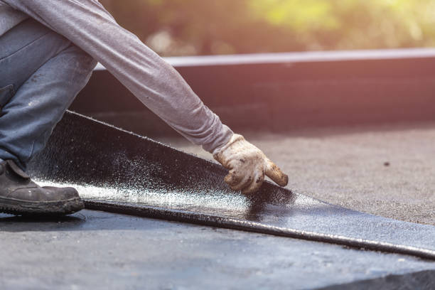Professional Waterproofing technician working in Coden, AL